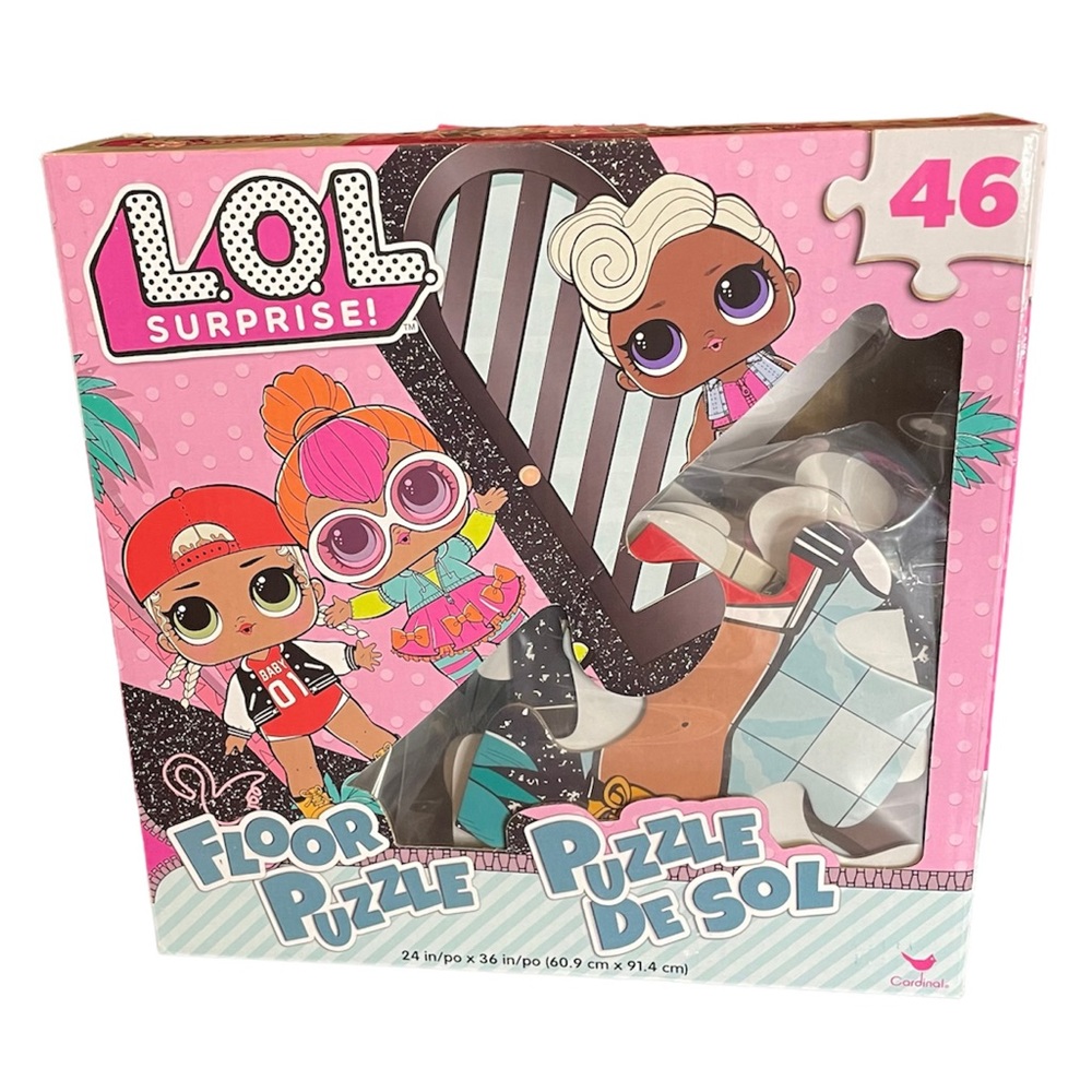 NIB LOL Surprise 46 Piece Floor Puzzle